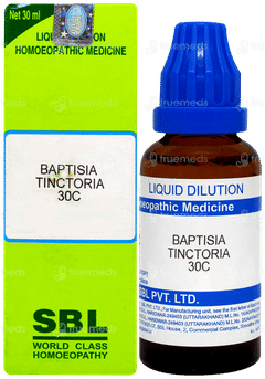 Sbl Baptisia Tinctoria 30c Dilution 30ml Sbl Baptisia Tinctoria 30c Dilution 30ml