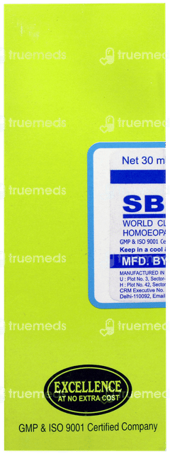 Sbl Prednisone 1000c Dilution 30ml