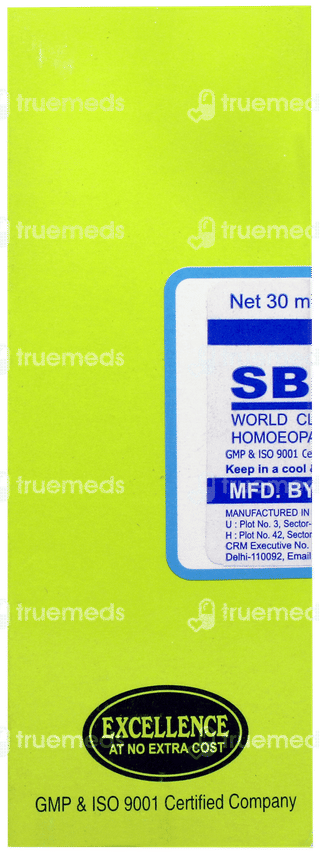 Sbl Prednisone 1000c Dilution 30ml