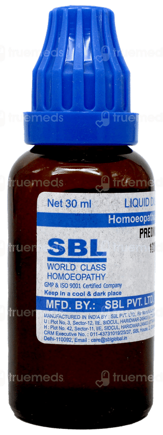 Sbl Prednisone 1000c Dilution 30ml