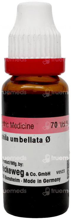 Dr Reckeweg Chimaphila Umbellata Q Mother Tincture 20Ml