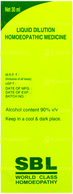 Sbl Natrum Phosphoricum 30c Dilution 30ml