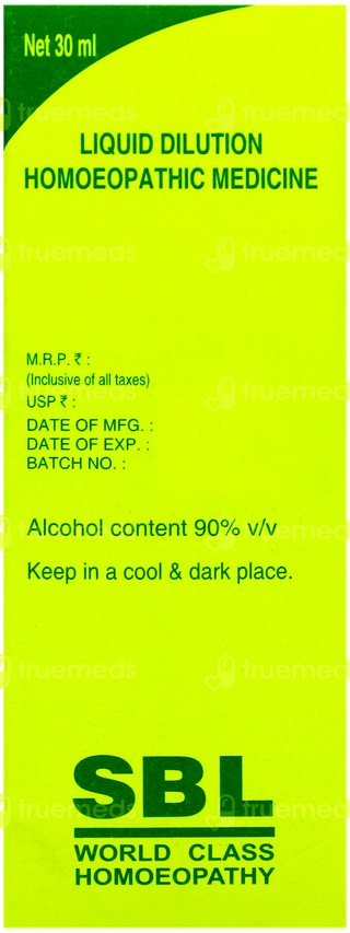 Sbl Natrum Phosphoricum 30c Dilution 30ml