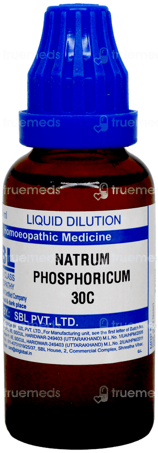 Sbl Natrum Phosphoricum 30c Dilution 30ml