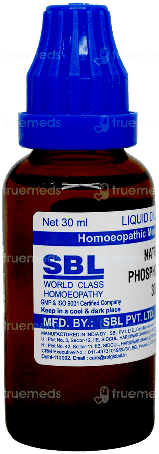 Sbl Natrum Phosphoricum 30c Dilution 30ml