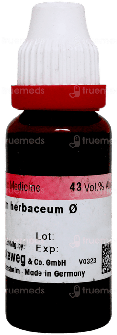 Dr Reckeweg Gossypium Herbaceum Q Mother Tincture 20ml