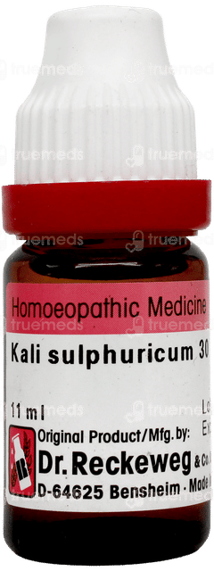 Dr Reckeweg Kali Sulphuricum 30 Dilutiuon 11ml