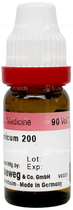 Dr Reckeweg Kali Carbonicum 200 Dilution 11ml