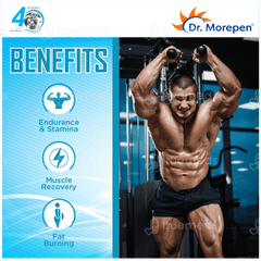 Dr Morepen Muscle Food L Carnitine Pro Orange Flavour Liquid 450ml