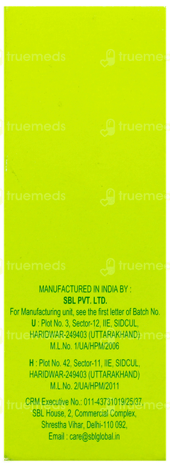 Sbl Corallium Rubrum 200C Dilution 30Ml