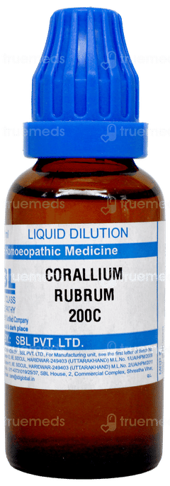 Sbl Corallium Rubrum 200C Dilution 30Ml