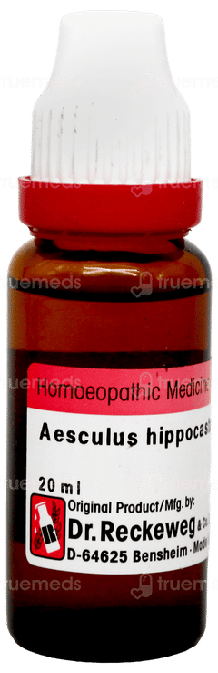 Dr Reckeweg Aesculus Hippocastanum Q 20Ml Dr Reckeweg Aesculus Hippocastanum Q 20Ml