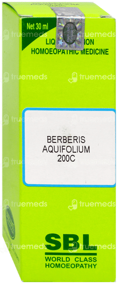 Sbl Berberis Aquifolium 200C Dilution 30Ml