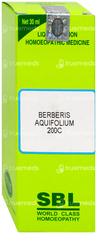 Sbl Berberis Aquifolium 200C Dilution 30Ml