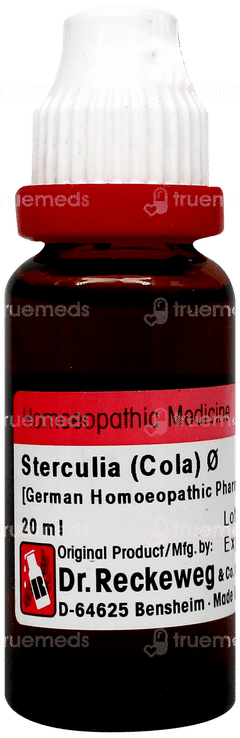 Dr Reckeweg Sterculia Cola Q Mother Tincture 20Ml Dr Reckeweg Sterculia Cola Q Mother Tincture 20Ml