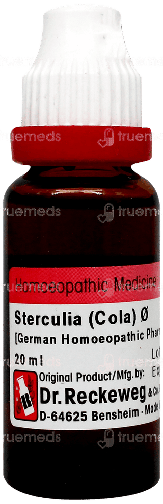 Dr Reckeweg Sterculia Cola Q Mother Tincture 20Ml