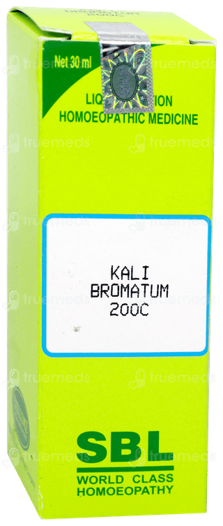 Sbl Kali Bromatum 200C Dilution 30Ml