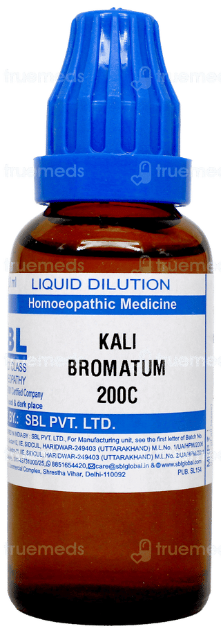 Sbl Kali Bromatum 200C Dilution 30Ml