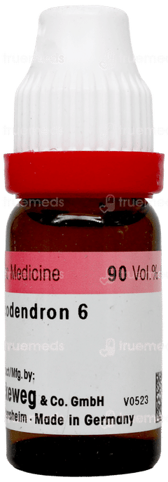 Dr Reckeweg Rhus Toxicodendron 6 Dilution 11Ml
