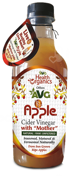 Avg Apple Cider Vinegar With Mother Unfiltered 500Ml Avg Apple Cider Vinegar With Mother Unfiltered 500Ml