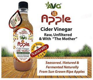 Avg Apple Cider Vinegar With Mother Unfiltered 500Ml