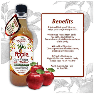 Avg Apple Cider Vinegar With Mother Unfiltered 500Ml