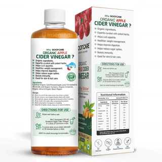Goodcare Organic Apple Cider Vinegar With The Mother 500Ml