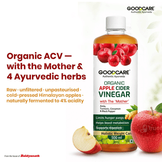 Goodcare Organic Apple Cider Vinegar With The Mother 500Ml