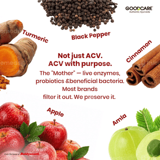 Goodcare Organic Apple Cider Vinegar With The Mother 500Ml