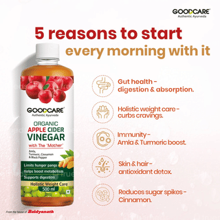 Goodcare Organic Apple Cider Vinegar With The Mother 500Ml