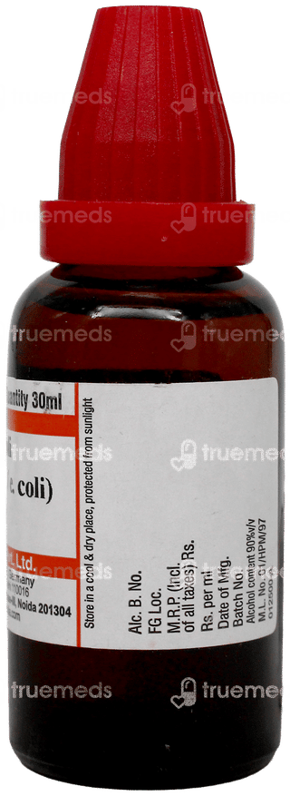 Dr Willmar Schwabe Bacillus Coli (Colibacillinum/E. Coli) 200Ch Dilution 30Ml