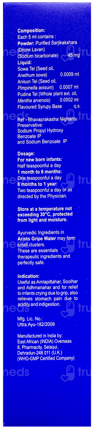 Aristo Gripe Water 150Ml