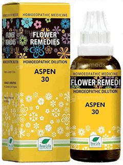 New Life Bach Flower Remedies Aspen 30 Dilution 30Ml New Life Bach Flower Remedies Aspen 30 Dilution 30Ml