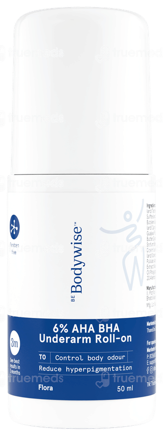 Be Bodywise 6% Aha Bha Underarm Roll On 50Ml