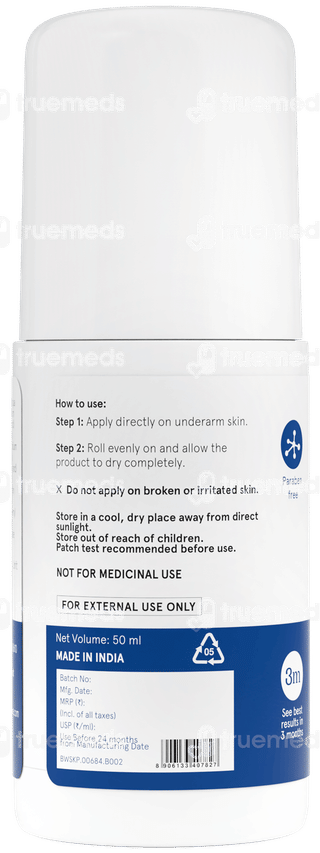 Be Bodywise 6% Aha Bha Underarm Roll On 50Ml