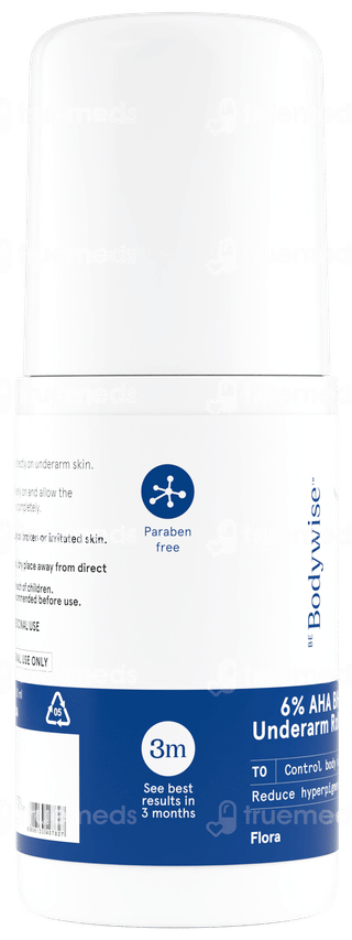 Be Bodywise 6% Aha Bha Underarm Roll On 50Ml