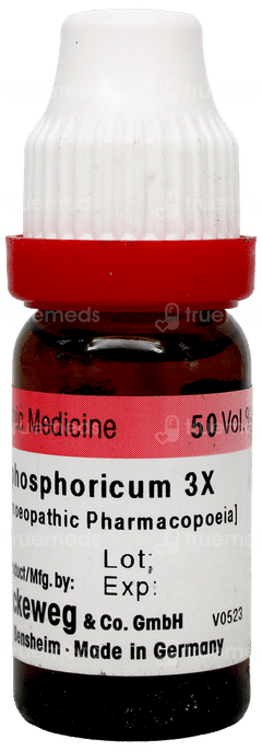 Dr Reckeweg Acidum Phosphoricum 3X Dilution 11Ml