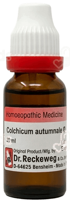 Dr Reckeweg Colchicum Autumnale Q Mother Tincture 20ml