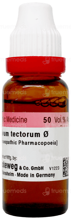 Dr Reckeweg Sempervivum Tectorum Q Mother Tincture 20Ml