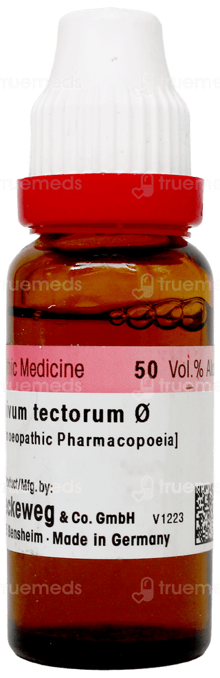 Dr Reckeweg Sempervivum Tectorum Q Mother Tincture 20Ml