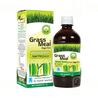 Basic Ayurveda Grass Meal Wheat Grass Sugar Free Juice 1000ml