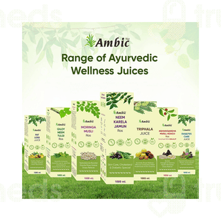 Ambic Neem Karela Jamun Sugar Free Ras 1000ml