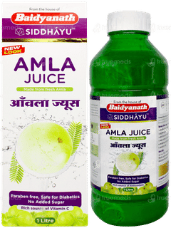 Baidyanath Siddhayu Amla No Added Sugar Juice 1litre