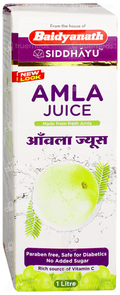 Baidyanath Siddhayu Amla No Added Sugar Juice 1litre