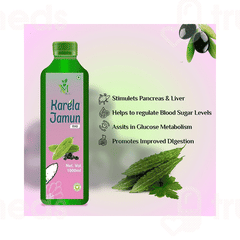 Mint Veda Karela Jamun No Added Sugar Juice 1000Ml