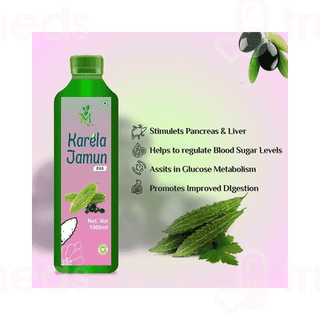 Mint Veda Karela Jamun No Added Sugar Juice 1000Ml