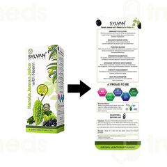 Sylvan Ayurveda Karela Jamun With Neem Juice 1 L