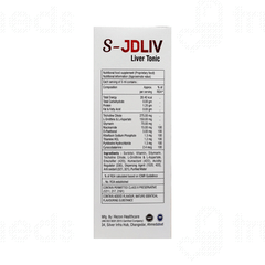 S Jdliv Sugar Free Liver Tonic 200ml