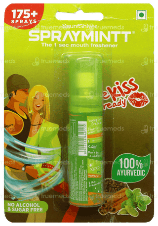 Spraymintt Saunfshiver Sugar Free Mouth Freshener Spray 15Gm