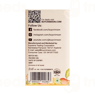 Crimson Apple Cider Vinegar 250ml